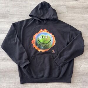 Travis Scott Cactus Jack PlayStation Hoodie Black Small Astronomical Fortnite
